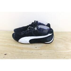 Puma Sneakers Mens 9.5 Black White Suede Future Cat Low P Lap